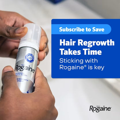Men's ROGAINE® 5% Minoxidil Topical Foam, Three Month Supply