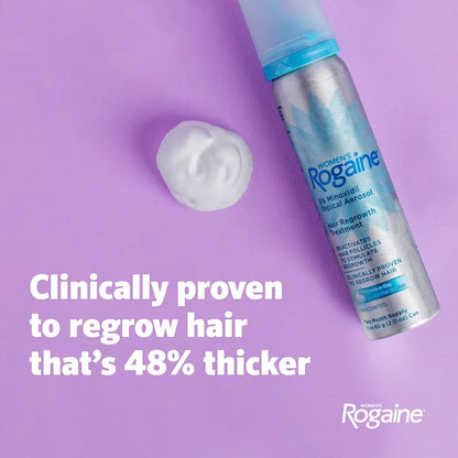 Women's ROGAINE® 5% Minoxidil Topical Foam, Four Month Supply