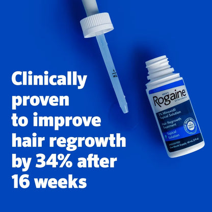 Men's ROGAINE® Extra Strength 5% Minoxidil Topical Solution Three Month Supply