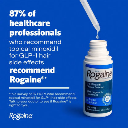 Men's ROGAINE® Extra Strength 5% Minoxidil Topical Solution Three Month Supply
